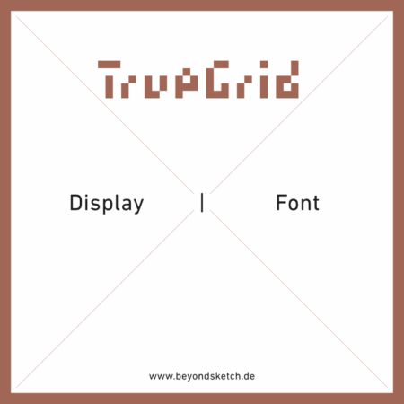 TrueGrid | Display Font